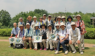 第35回散策、真夏の「学研都市巡り」にて