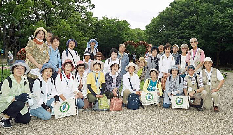 長居公園にて