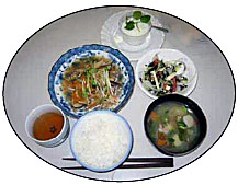 出来上がった料理