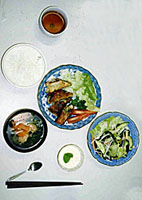出来上がった料理