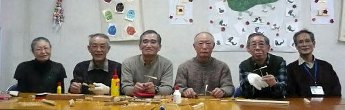 「竹遊会」 工作好きが毎月、第1・第3金曜日に集まっています