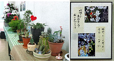 ギャラリーコーナーを飾った、今までの展示の様子