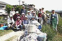 「アドプト・リバー・NALC天野川」へ参加の皆さん