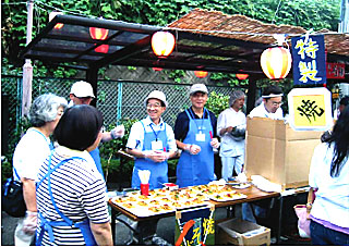 焼きそば40人分出来上がり!