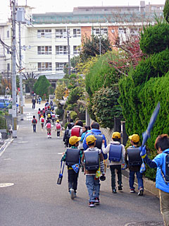 今日も見送って一安心