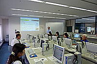 「パソコンミニ体験講座」の風景