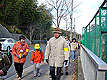 パトロールの雨田会員と田岡会員（右）