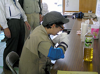 おちゃ飲みの体験