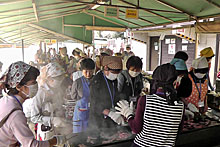 焼肉つくりの皆さん
