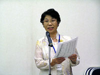 第1部司会の近藤副代表