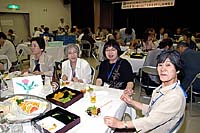 懇親会での風景