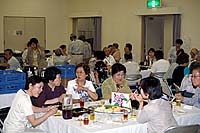 懇親会での風景