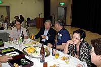 懇親会での風景