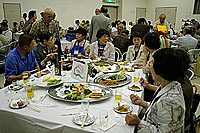 懇親会での風景