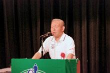 ナルク高畑会長のあいさつ