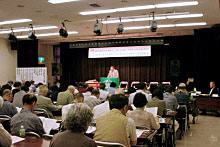 梅田副代表の2011年度収支予算の発表