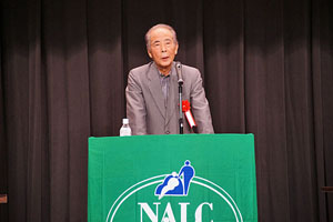 講演の林代表