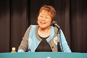 講演の黒瀬礼子氏