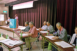 近藤新代表の挨拶・計画発表と副代表の皆さん