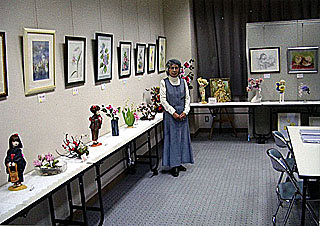 八幡市松花堂の展示会場での投稿者