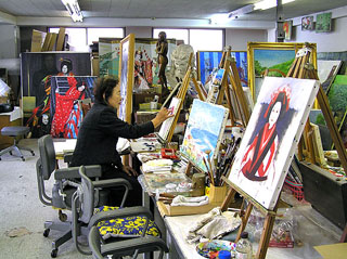 長堀のアトリエ(森絵画教室)