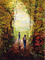 第23回ima展(1997年)に出展、「アッ!! あった」