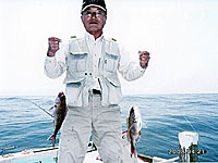 真鯛30cm強が連釣り