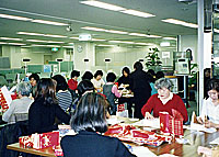 企業主催の講習会風景