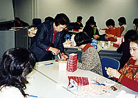 企業主催の講習会風景