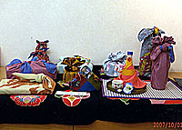 風呂敷の包みの作品