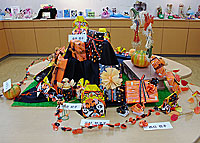 寝屋川市立ふれあいプラザでの同好会作品展
