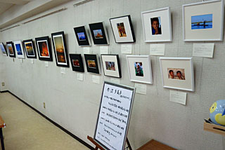 ふれあいルーム「天の川」での展示会