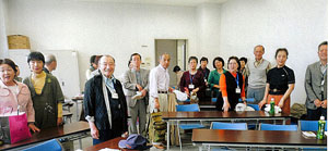 散会して立ち上がった地区会の皆さん