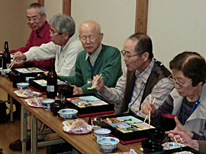 4月20日、17名参加して、楽寿荘で開催された7地区会